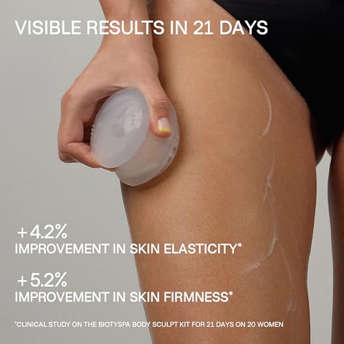 biotyspa 3-Step Body Sculpt Kit - Clinically Proven Anti-Cellulite Ritual with Silicone Cupping Tool, Firming Oil & Shower Gel - Visibly Smooths, Firms & Contours - 3pc Set, Made in Australia - size: 1 Ounce (Pack of 2)