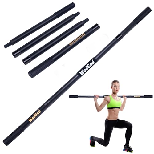 Wooden Yoga Stick,5 Ft Mobility Stick,Adjustable Stretching Stick,Portable Splicable Exercise Stick,Exercise Pole For Balance,Flexibility And Mobility,Stretch Stick,Stick Mobility Training Stick
