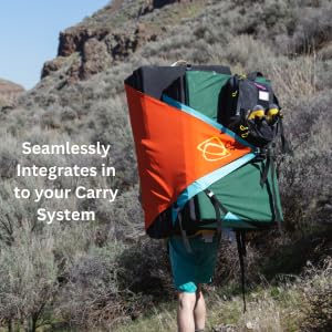 Asana VersaPad - Revolutionary Supplemental Bouldering Crash Pad - Sit Start Bouldering Mat, Climbing Crash Pad Gap Cover, Sport Mat & Essential Bouldering Gear (Open - 74" x 44" x 1") - color: Green