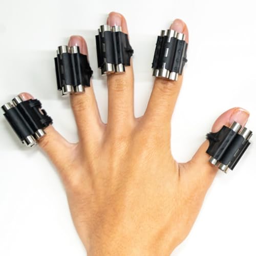 G2 Hand Exerciser – Adjustable Finger Strengthener for Musicians, Athletes & Rehab - size: 5-Set