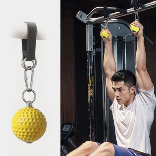 Pull Up Grip Balls, Non Slip Rock Climbing Holds Pullup Power Balls For Strength Training Attachment, Enhance Grip Strength & Forearm Training, For Chin Up Bar, Kettlebell, Barbell Home Gym Workout