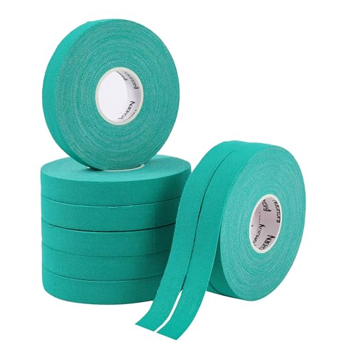 Bighorn Athletics Finger Tape, Female Climber Tin, 0.5"x45ft, 8Rolls, Green | Climbing tape with retro design tape holder for tension support & bouldering. EZ tear, strong adhesive, residue-free. - color: Green