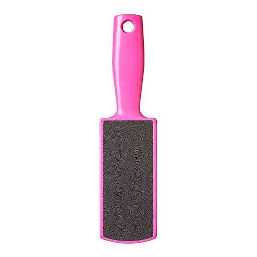 RED by Kiss Stainless Steel Callus Foot File – Callus Remover for Dry and Wet Feet, Double-Side Grinding, Best Foot Care Pedicure Tool, Washable Foot Scrubber for Cracked Heels - style: Jumbo Size