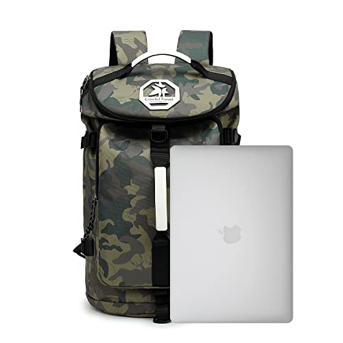 Kalesi Gym Duffle Bag Backpack 4-Way Waterproof with Shoes Compartment for camouflage travel Sport Hiking laptop (camouflage) - color: Camouflage