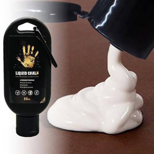 Liquid Chalks Gym Grip Enhancer Quick Drying Long Lasting Gel Body Bouldering Antislip Fluid Easy to Use Grip Enhancer - color: 100ml