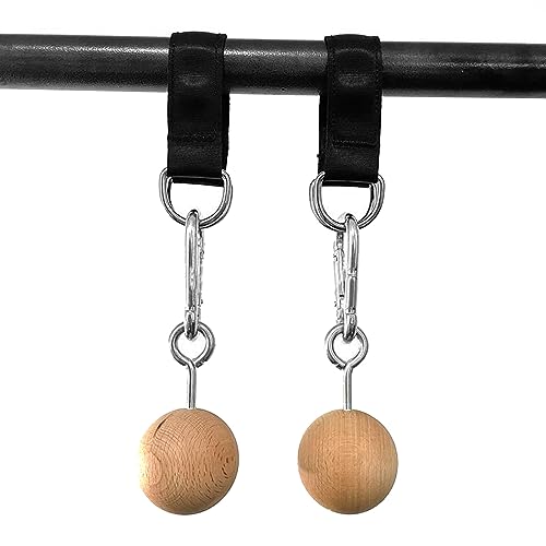 Gonetre Wood Pull Up Balls Rock Climbing Holds Training Set Arm Strength Trainer Pull Up Ball Climbing Holds, Gonetregx0yc4utzv