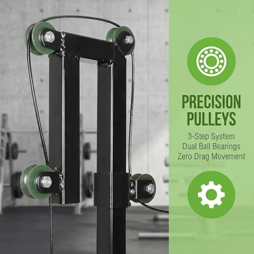 SYNTECSO Arm Wrestling Battle Table Training Pulley System, Tensile Force Professional Equipment Fitness Forearm, Table Corner Fixation Wrist Exerciser