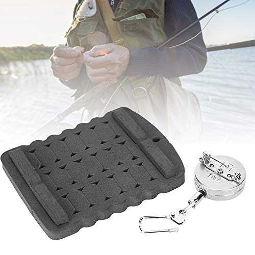 Fish Hook Storage Foam with Expansion Buckle Fly Fishing Bait Hanging Board Accessory