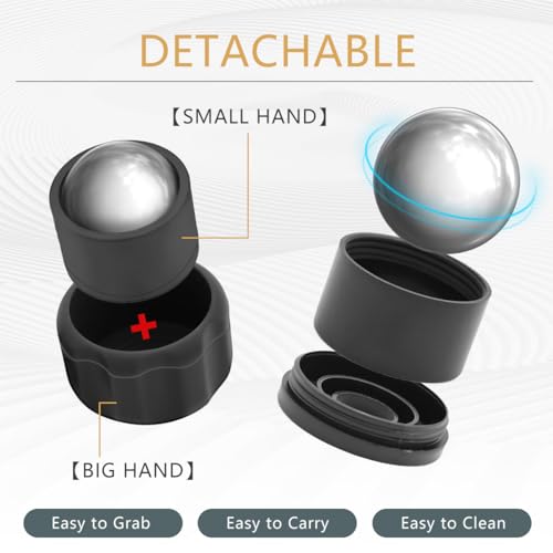 Cryosphere Cold Massage Roller Ball-Massage ice Ball, Cold and Hot Massage Ball, Lymphatic Drainage Massager, Massage Roller Ball, Plantar Fasciitis Release Ball