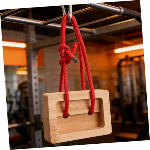 Didiseaon 2pcs Portable Wooden Hangboards for Rock Climbing with Lightweight Design and Easy Installation, for Climbers Training Core Strength and Endurance During Fitness Routines
