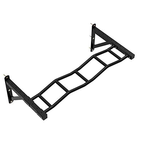 Pull-Up Bars Wall-mounted Chin Up Bar, Steel Horizontal Bar, Adjustable Distance Wall Climbing Frame, 3 Styles, Load 300KG (Size : Style 3) - size: Style 3