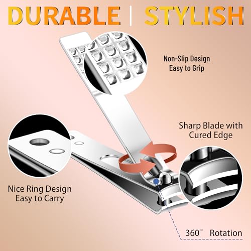 Manicure Set 16 In 1 Professional Stainless Steel Pedicure Kit Toenail Clippers Set Mens Grooming Kit Fingernail Kit for Women with Luxurious Travel Bag, Suitable for Home, Travel, and Salon (Brown) - color: 16Pcs-Brown