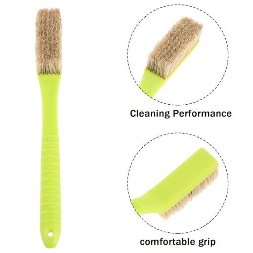 2pcs Climbing Bouldering Brush with Long Handle - Chalk Brush for Rock Climbing Accessories - Portable Cleaning Tool for Outdoor Boulder and Training Gym Use