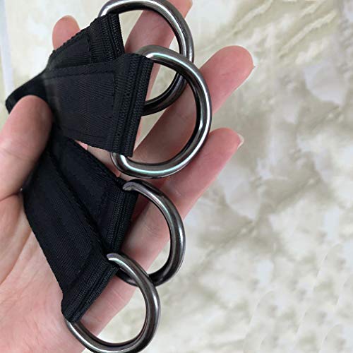 Tree Swing Straps, 25cm / 9.8inches Heavy Duty Hanging Kit Holds 440 lbs Perfect for Swing Seat, Hammock, Plank - color: 25cm straps