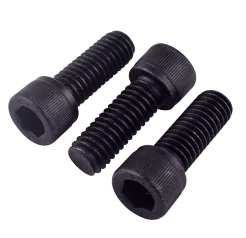 20Pcs 1/4-20 x 5/8" Socket Head Cap Screws Bolts, 12.9 Grade Alloy Steel Black Oxide Finish, Allen Hex Drive, UNC Coarse Full Thread - size: 1/4-20 x 5/8" (20PCS)