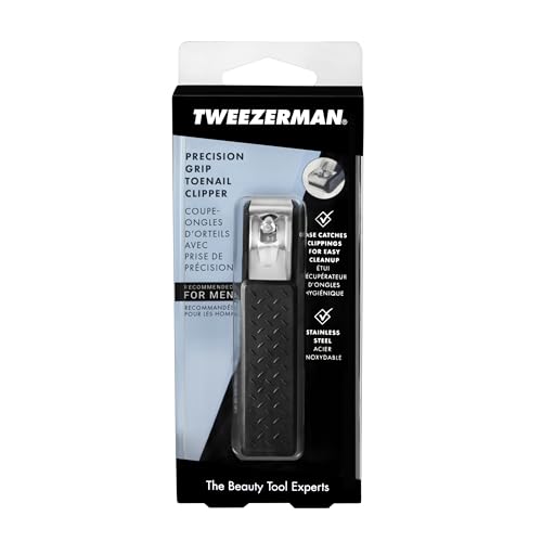 Tweezerman Precision Grip Toenail Clipper Black