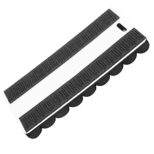 Ejoyous Fly Fishing Bait Hanging Board Hook Holder Fly Bait Storage Foam Pad Fishing Hook Hanging Board Tying Tool with and Loop Clip for Vest Clothes