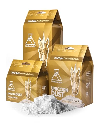 Friction Labs Premium Loose Climbing Chalk | High-Performance Hand Chalk with Superior Grip for Bouldering, Climbing, Long Lasting & Skin Friendly Powdered Chalk - size: 2.5 oz/70.8 g - Loose Chalk, style: Fine Texture - Unicorn Dust