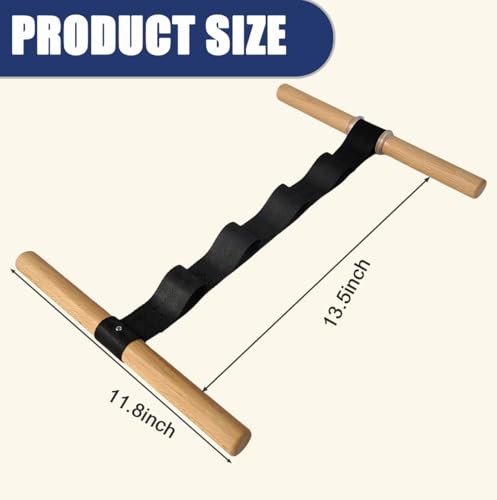 Innovative Muscle Stretching Device, Adjustable Length Hamstring Stretcher Redefines Flexibility, Stable Sturdy Portable Body Extension Tool for Yoga, Full Body Pain Relief & Home Workout Recovery