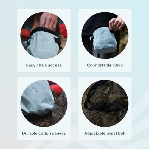 Rungne Craft Chalk Bag - color: Light Blue