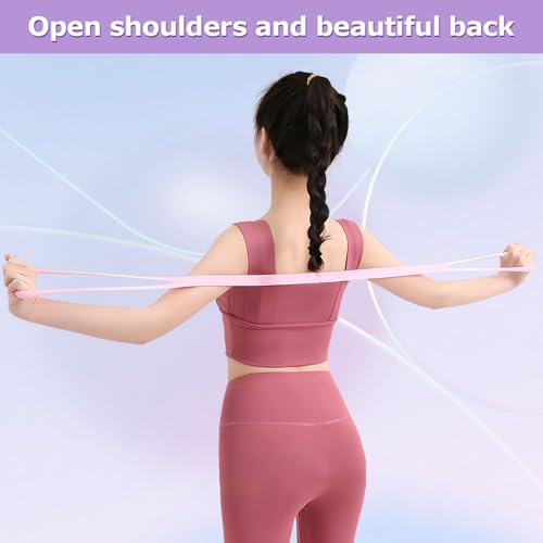 3pcs Figure 8 Resistance Band, Arm Back Training Elastic Ropes, Elastic Stretching Resistances Band for Arms, Back, Shoulders, and Chest Workouts, Exercise Equipment