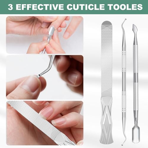 Toenail Clippers for Seniors Thick Toenails, CLPPNA Large Toe Nail Clippers Set for Men with Wide Jaw, Sharp Heavy Duty Ingrown Toenail Clippers Nail Cutter, Long Handle with Slanted Curved Blade - style: 6PCS(Ingrown & Angled & Slanted）