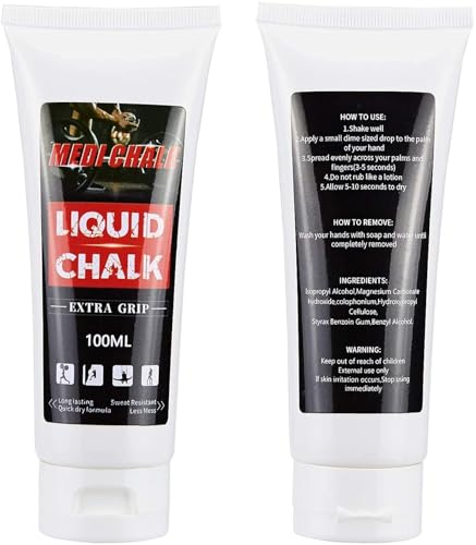 Liquid Chalk, Sports Chalk, Hand Grip Chalk,Weightlifting Chalk,Gym Chalk,Work Out Chalk for Cross Training, Powerlifting,Pole Dance - style: 100ML