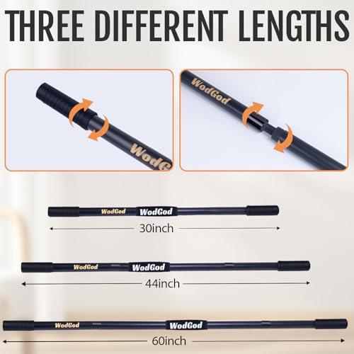Wooden Yoga Stick,5 Ft Mobility Stick,Adjustable Stretching Stick,Portable Splicable Exercise Stick,Exercise Pole For Balance,Flexibility And Mobility,Stretch Stick,Stick Mobility Training Stick