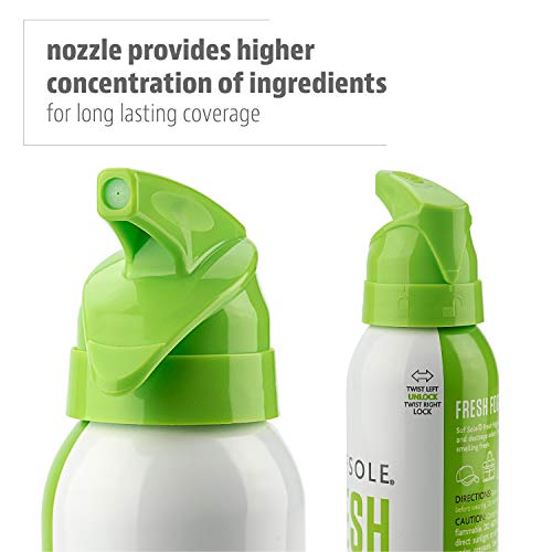 Sof Sole Fresh Fogger Shoe, Gym Bag, and Locker Deodorizer Spray - style: 1-pack