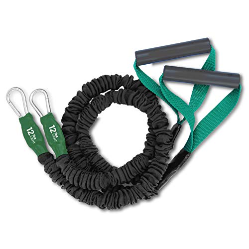 American Made X-Over Bands - Full Set of 7 Arm & Shoulder Strength Training Resistance Bands for Stretching, Rehab, Increasing Lift Weight