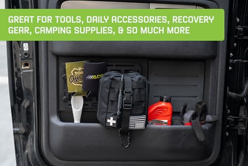 DV8 Universal Molle Panels Pair of 7" x 2.5" for Garages Recovery Gear | Can Be Mounted Almost Anywhere Including Vehicles, Available in 6 Sizes, Universal Mounting for Tools, & More - size: Pair of 7" x 2.5"