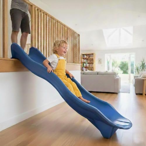 TUSK Avalanche 10 ft Rotomolded Playset Slide, Blue - color: Blue, size: 10 ft