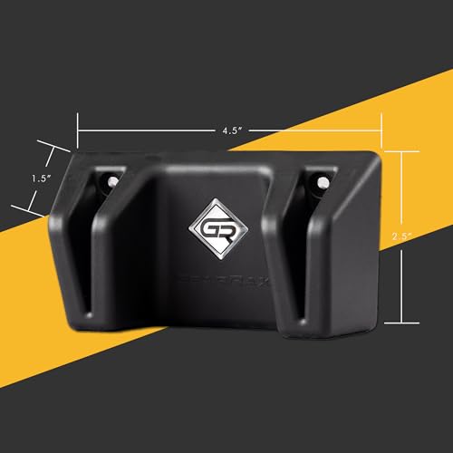 Ice Tool & Axe Wall Storage | Securely Grips Tools | Reinforced Nylon | Pegboard Compatible | Hardware Included