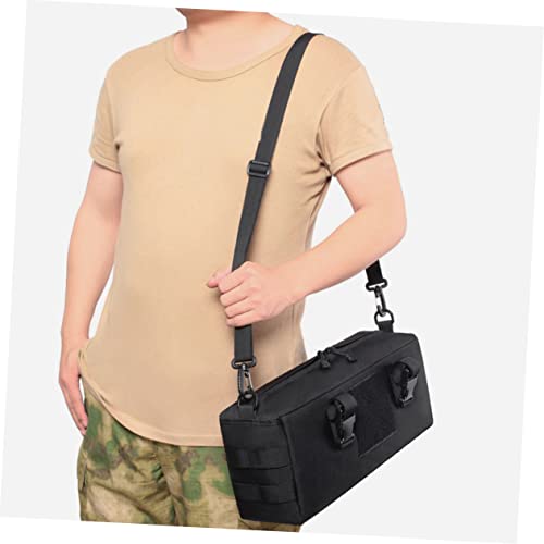 Outdoor Camping Storage Bag Wear-Resistant Multi-Function Crossbody Pouch for Hiking Climbing and Travel Capacity Equipment Organizer for Outdoor Enthusiasts