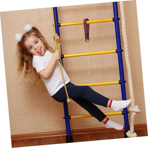 2Pcs Hammock Hanging Strap High Strength Suspension Straps for Swings Aerial Yoga Punching Bags Buckles for Outdoor Use Versatile Support Safety