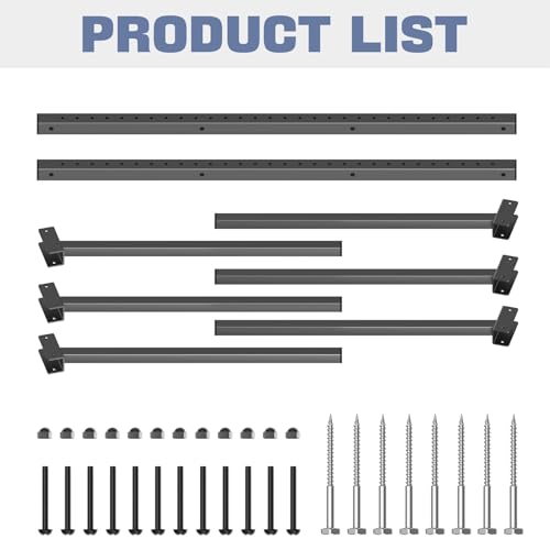 WALMANN Heavy Duty Wall Mounted Kayak Storage Rack for Garage, Adjustable Kayak Hangers for Wall, Holds Up to 220 lbs - style: 3-Tier