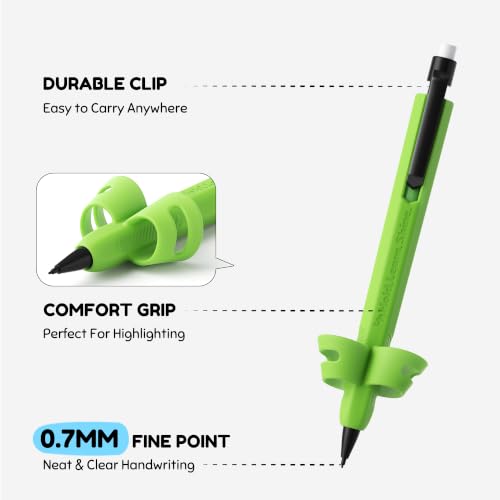 4-Pack Corrective Training Pencils,Ergonomic Posture Correction Control Handwriting Aid,Sensory Tool for Calm & Focus,Silent Fidgeting for ADHD & Special Needs,Ideal for Preschoolers,Students