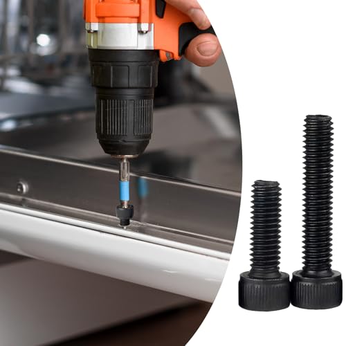 M6 x 16mm Socket Head Cap Screws Bolts 12.9 Grade Alloy Steel Metric Machine Hex Socket Screw, Fully Threaded, Black Oxide Finish, 50PCS - size: M6×16mm