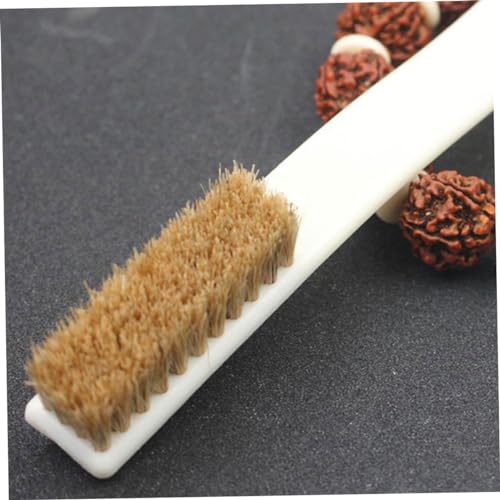 4pcs Rock Climbing Brush Sturdy Handle and Coarse Boar Hair for Cleaning of Climbing Holds and Bouldering Stones Portable Rock Brush for Outdoor and Indoor Use