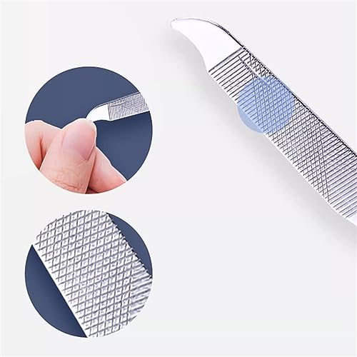 GRFIT Nail Clippers Set Nail Clipper Set with PU Leather Case, Portable Nail Cutter Travel Kit, Multifunctional Manicure Kit with Bottle Opener, Nail File and Knife Manicure Set (Color : B) - color: B
