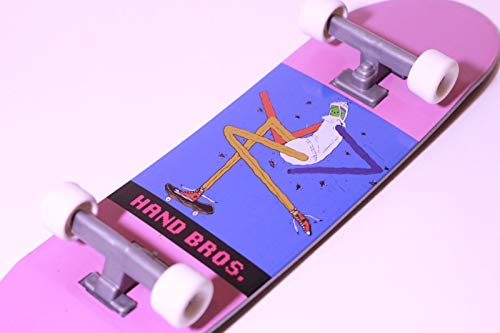 HANDBROS Handboard Skateboard 27cm 10.5 inch Tech Large Finger Toy Board W/Grip