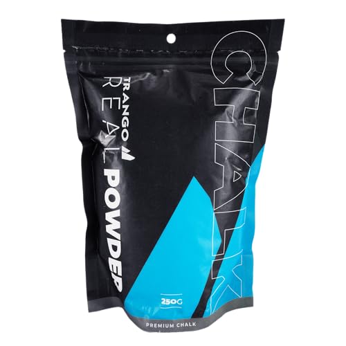 TRANGO Real Powder Chalk - Pure Powder Pharmaceutical Grade Chalk - size: 250g