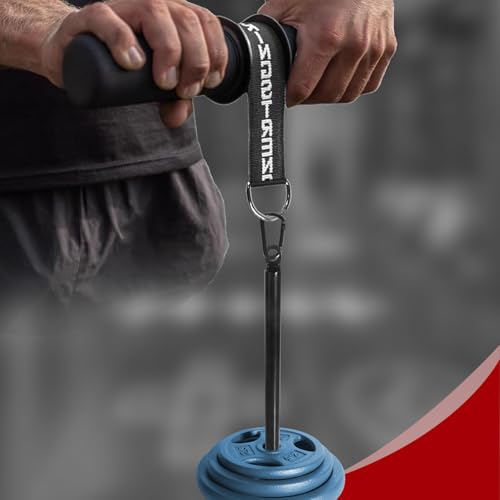 Loading Pin for Weight Plates: Weight Loading Pin with Carabiner Fit 1 inch Olympic Weight Plate for Cable Pulley LAT Pulldown - color: 1in Weight Loading Pin