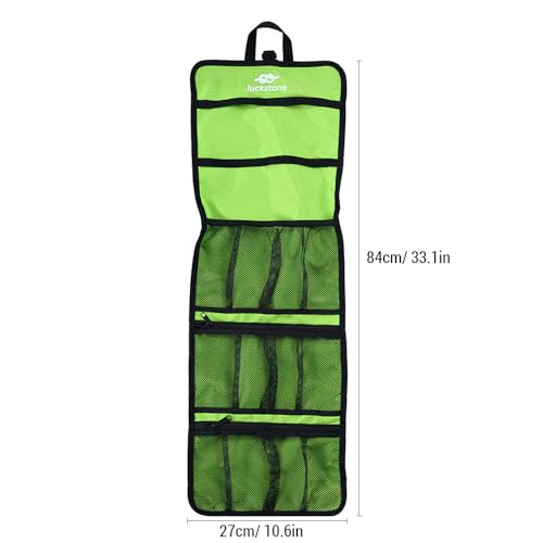 HXBER Climbing Quickdraw Hanging Storage Bag Climbing Gear Organizer Bag Small Tools Organizer Pouch