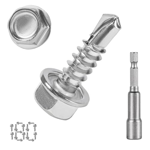 Sheet Metal Screws，Hex #8x5/8‘’（180） | Metal Fastener - color: Hex #8x5/8‘’（180）