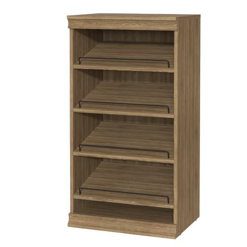 ClosetMaid Modular Storage Stackable Shoe Shelf Unit, Sand - color: Sand