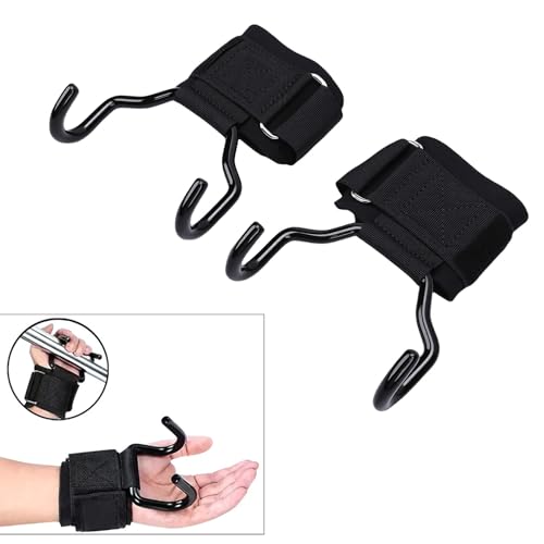 Thickened Cotton Layer Weight Lifting Hooks Adjustable Multi Functional for Bodybuilding Deadlifts for Men Women
