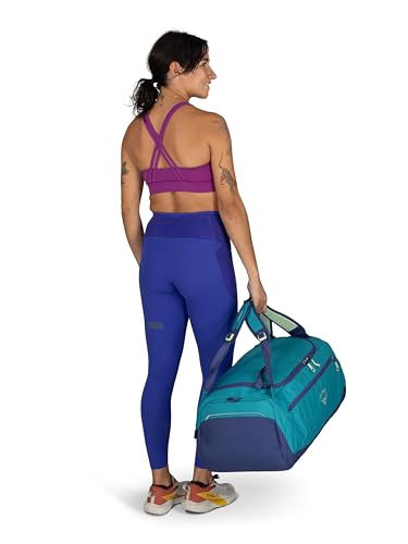 Osprey Daylite 60L Duffel Backpack - Convertible Everyday Duffel Bag for Gym, Commute, and Travel, Black