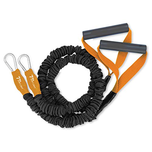 American Made X-Over Bands - Full Set of 7 Arm & Shoulder Strength Training Resistance Bands for Stretching, Rehab, Increasing Lift Weight