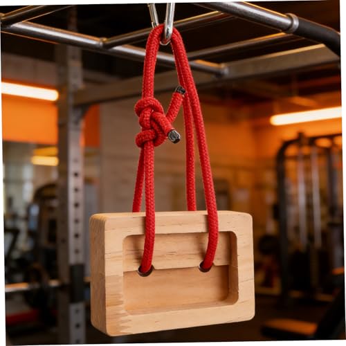 Cabilock Rock Climbing Fingerboard Hangboard for Grip Strength Training Wooden Portable 2pcs with Modular Design, for Rock Climbing Training and Fitness Routines
